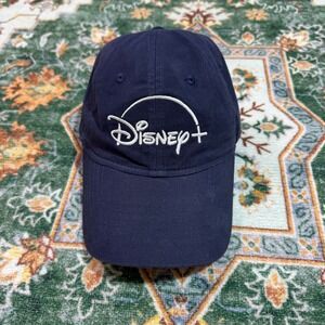 Disney Plus‎ Logo Hat Adult Mens Baseball Cap Navy Adjustable